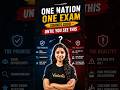 “One Nation, One Exam” Sounds Good… Until You See THIS 😳⚠️ #shorts #vedantutelugu