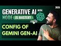 Generative AI with Node.js in Hindi #15 | Gemini Basic Config Params Explained #generativeai #nodejs