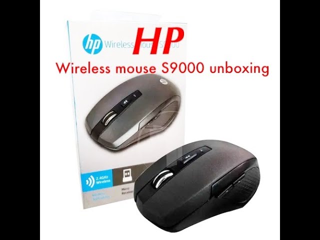 HP Wireless Mouse S9000