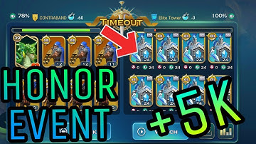 HONOR EVENT FARMING | EASY POINTS | Art Of Conquest
