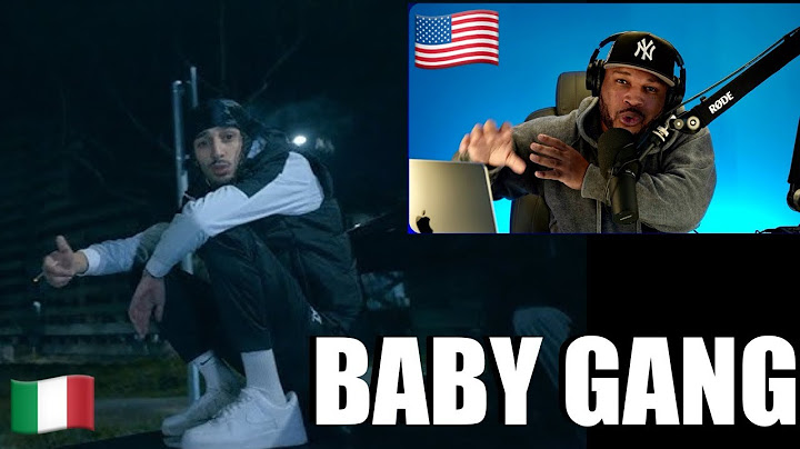 AMERICAN 🇺🇸 FIRST REACTION to 🇮🇹 Baby Gang - Misère (Official Video)