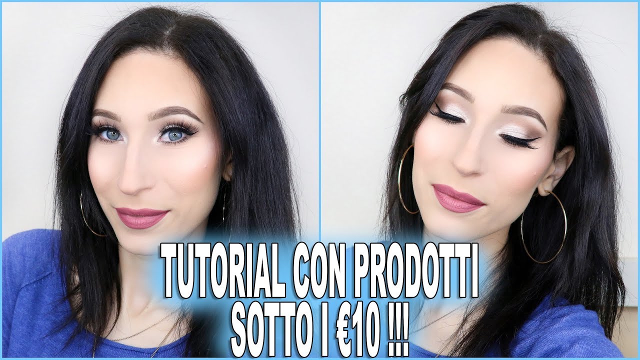 Makeup Tutorial con Prodotti Sotto i €10 !!! 💵| Giulia Bencich