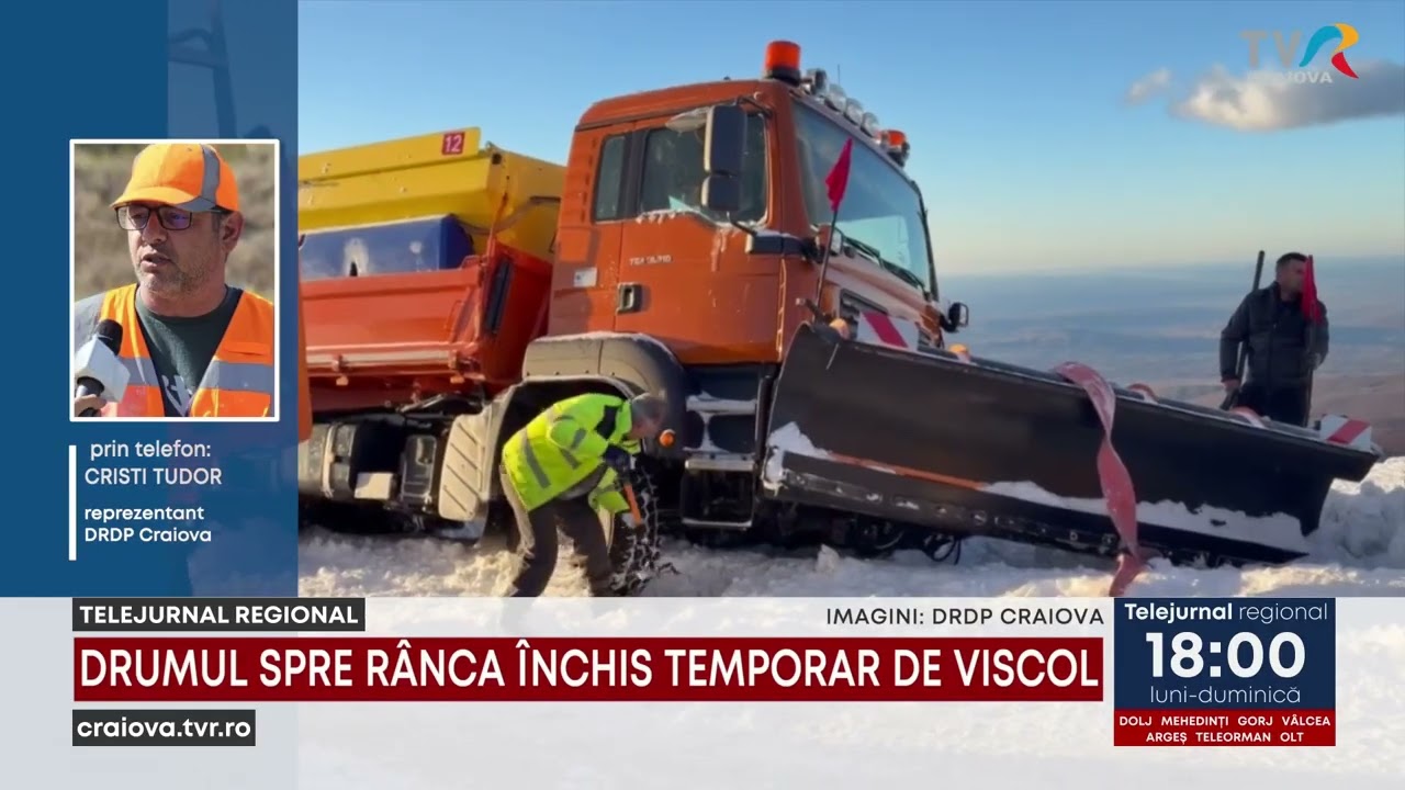 DRUMUL SPRE RÂNCA ÎNCHIS TEMPORAR DE VISCOL