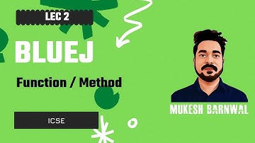 Functions | Methods| Bluej programs for icse class 10 | Bluej programs for icse class 9 | java