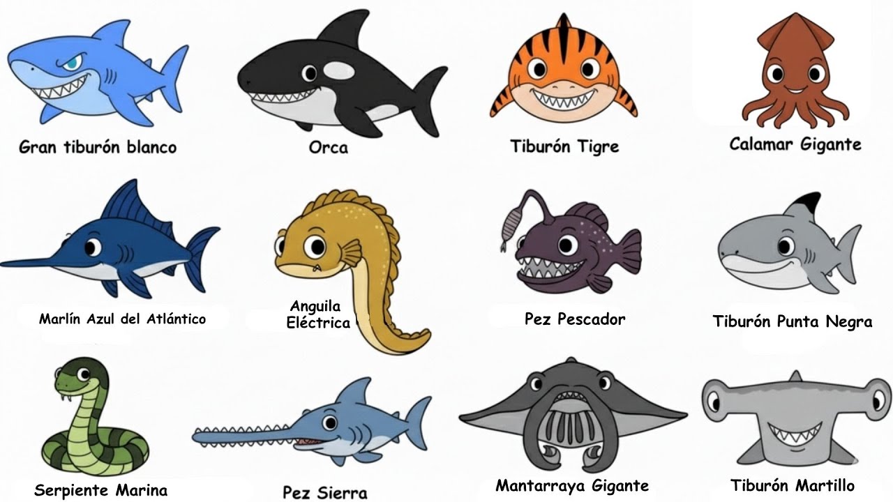 Los Depredadores Marinos Que Aterrorizan los Océanos