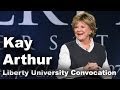 Kay Arthur - Liberty University Convocation