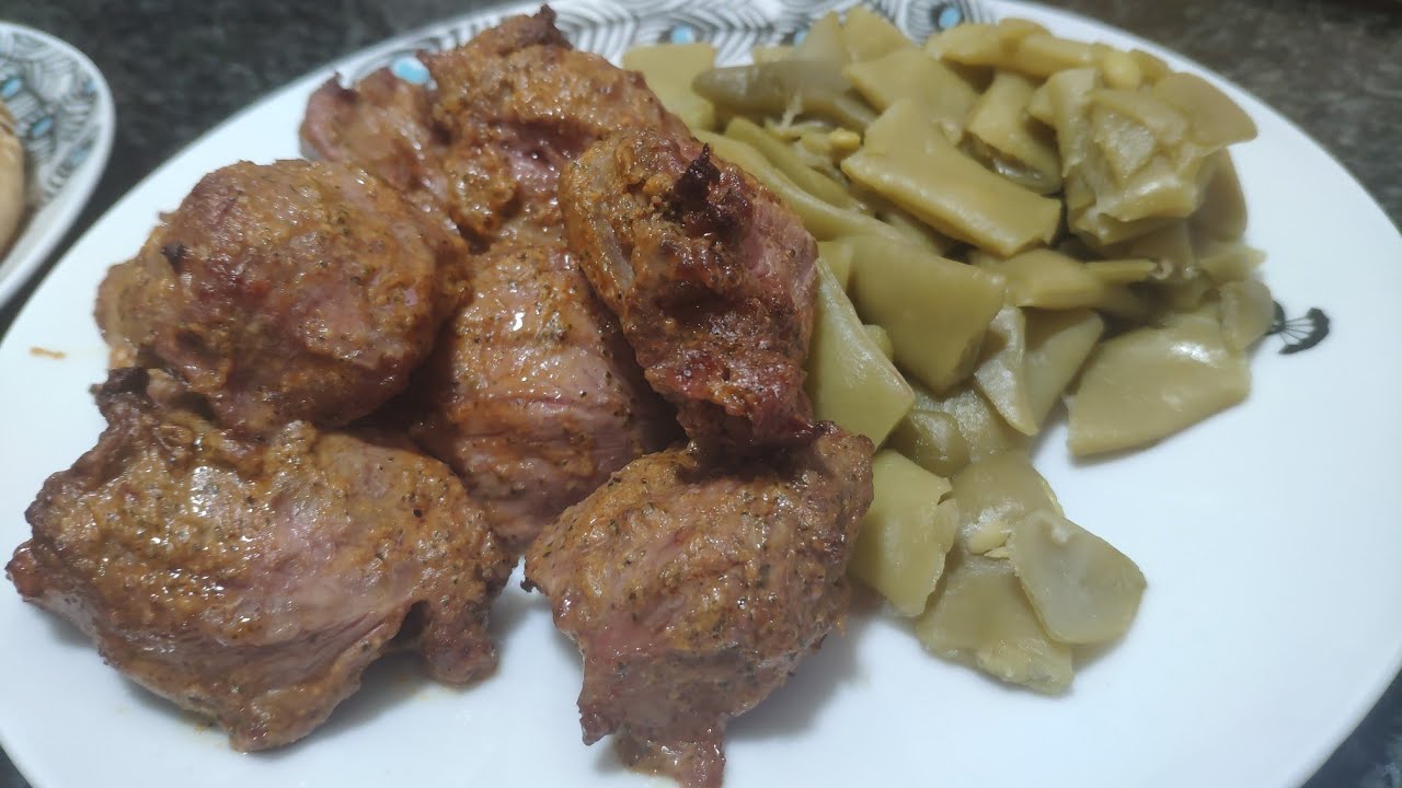 Verdura en olla GM 🍀 Pinchitos en freidora de aire 🌿