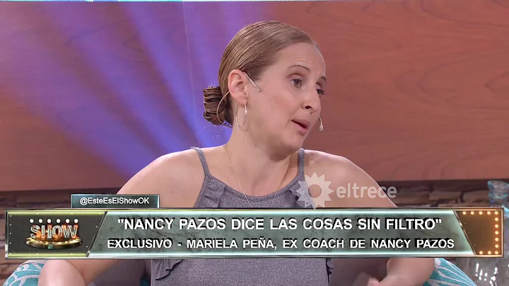El tuit de Nancy Pazos contra su ex coach