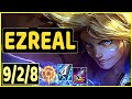 EZREAL VS LUCIAN - 9/2/8 KDA ADC GAMEPLAY GRANDMASTER I