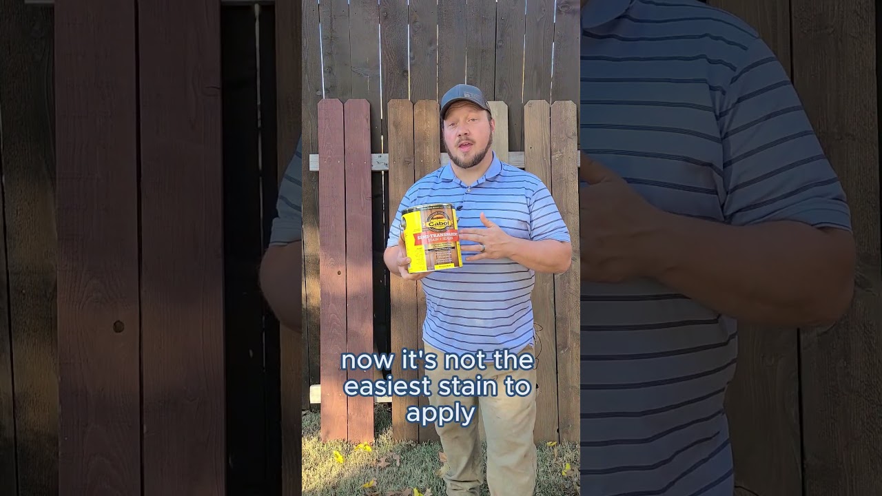 Cabot Semitransparent Stain Review