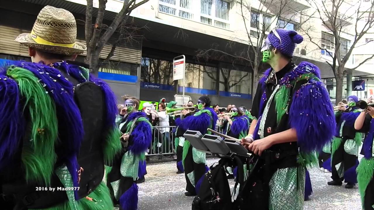 🎺  CARNAVAL SION 2016 - La Zikadonf - St-Léonard