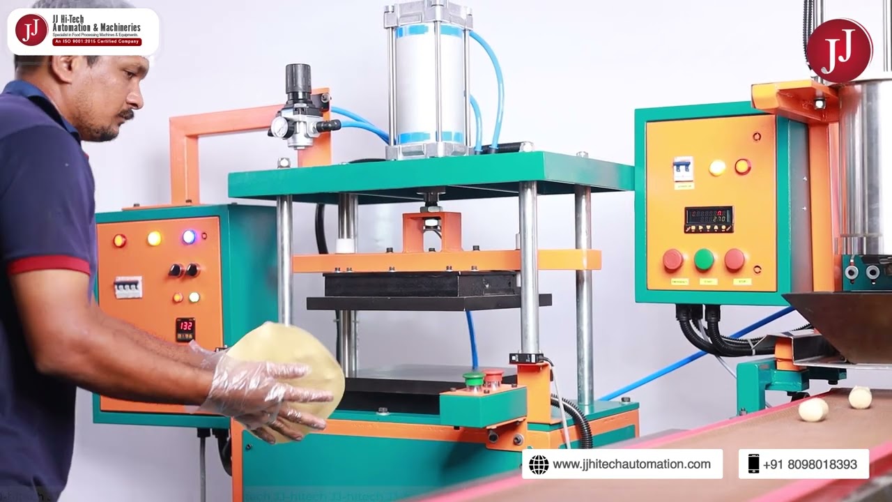 SEMI COOKED CHAPATI  MAKING MACHINE - SINGLE (NEW)