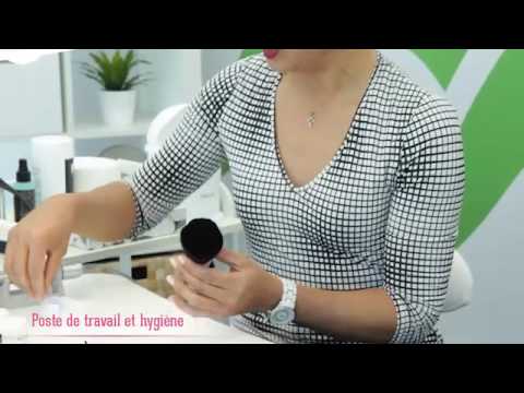 Prothésie ongulaire : poste de travail et hygiène - YouTube