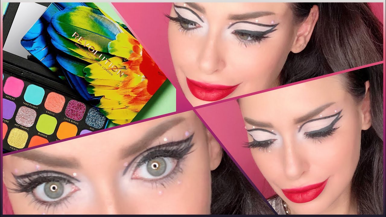 MAKEUP REVOLUTION | FOREVER FLAWLESS BIRD OF PARADISE | СТРЕЛКИ И СТРАЗЫ