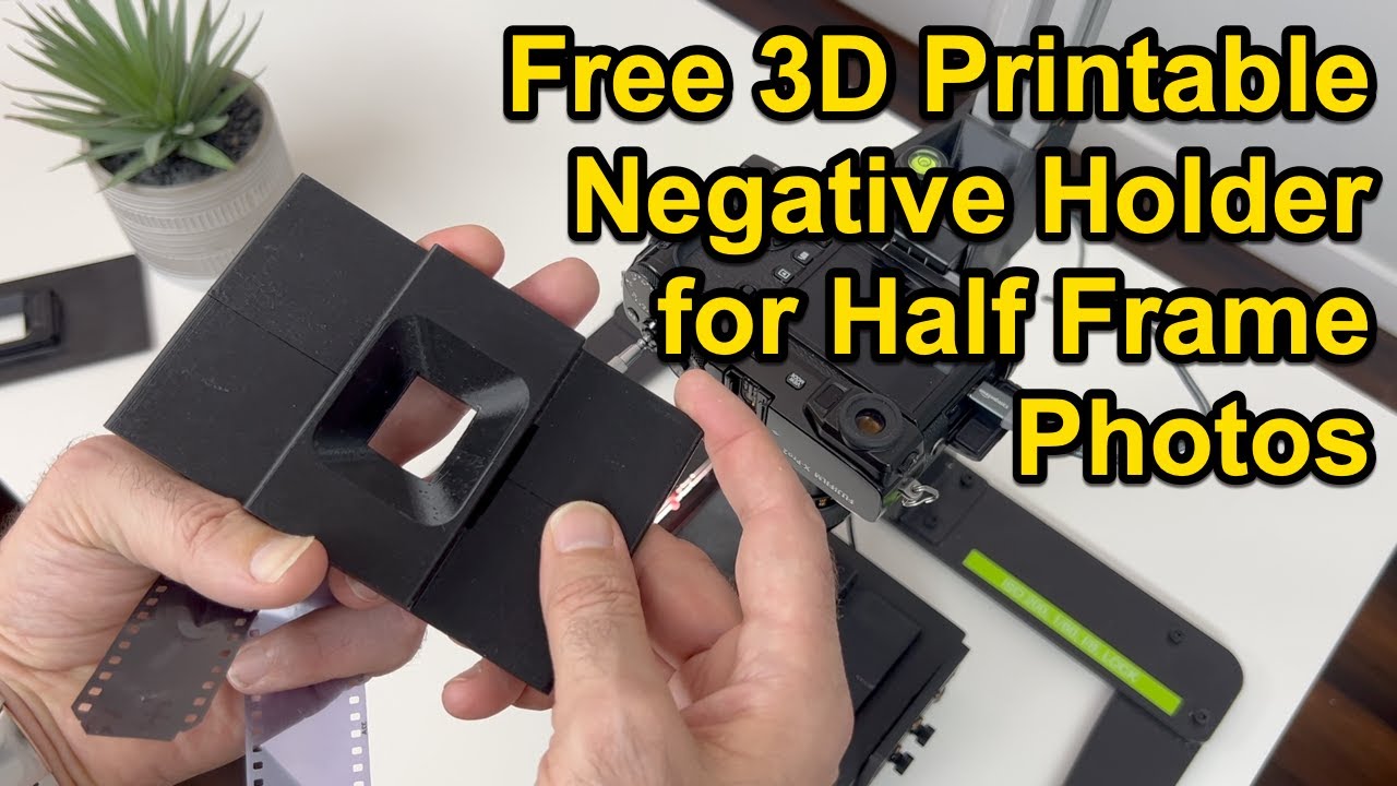 Pentax 17 - Scanning Half-frame Negatives - YouTube