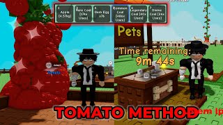 Tomato Method For The Smithing Event In Grow A Garden