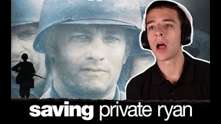 FIRST TIME WATCHING SAVING PRIVATE RYAN Movie Reaction