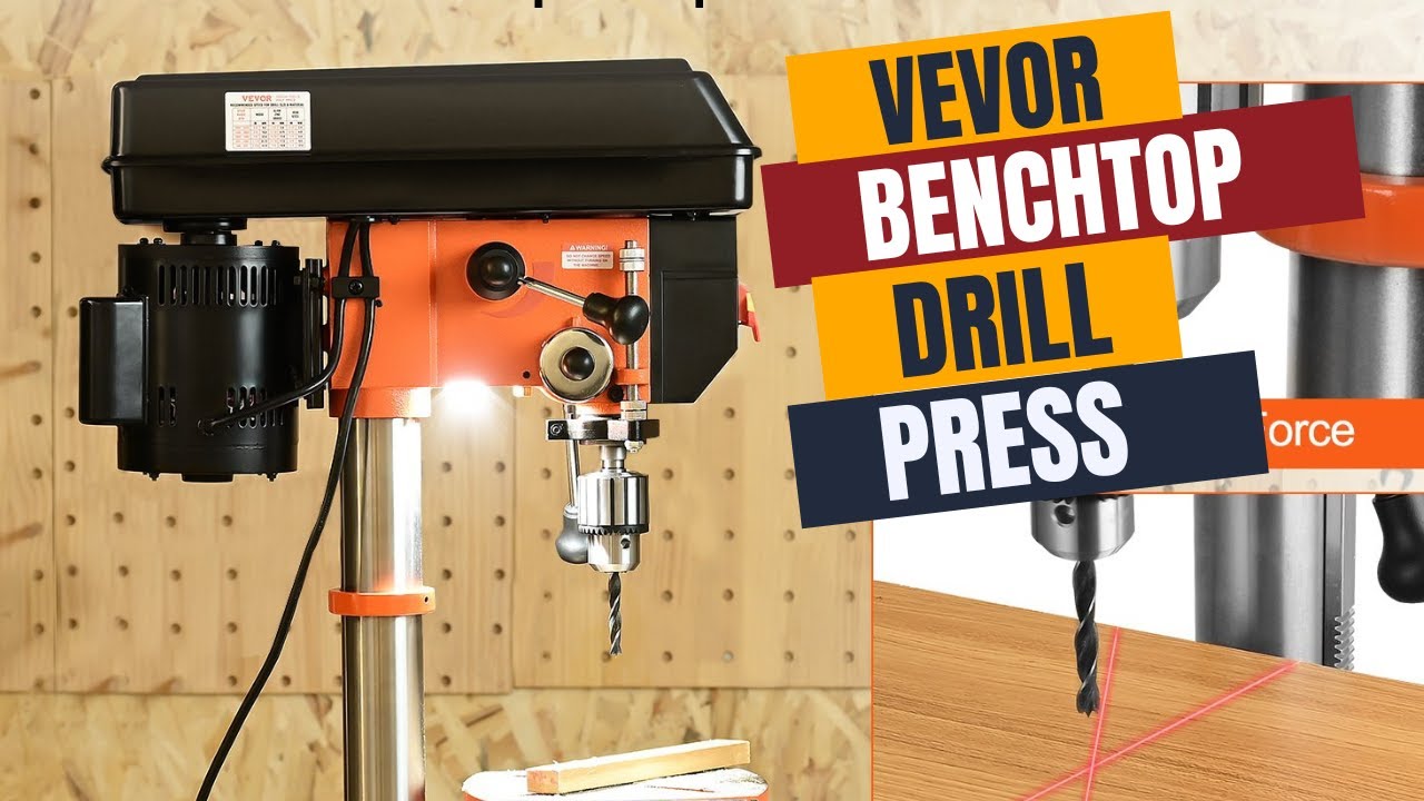 Best VEVOR Benchtop Drill Presses for Every Workshop in 2025 - YouTube