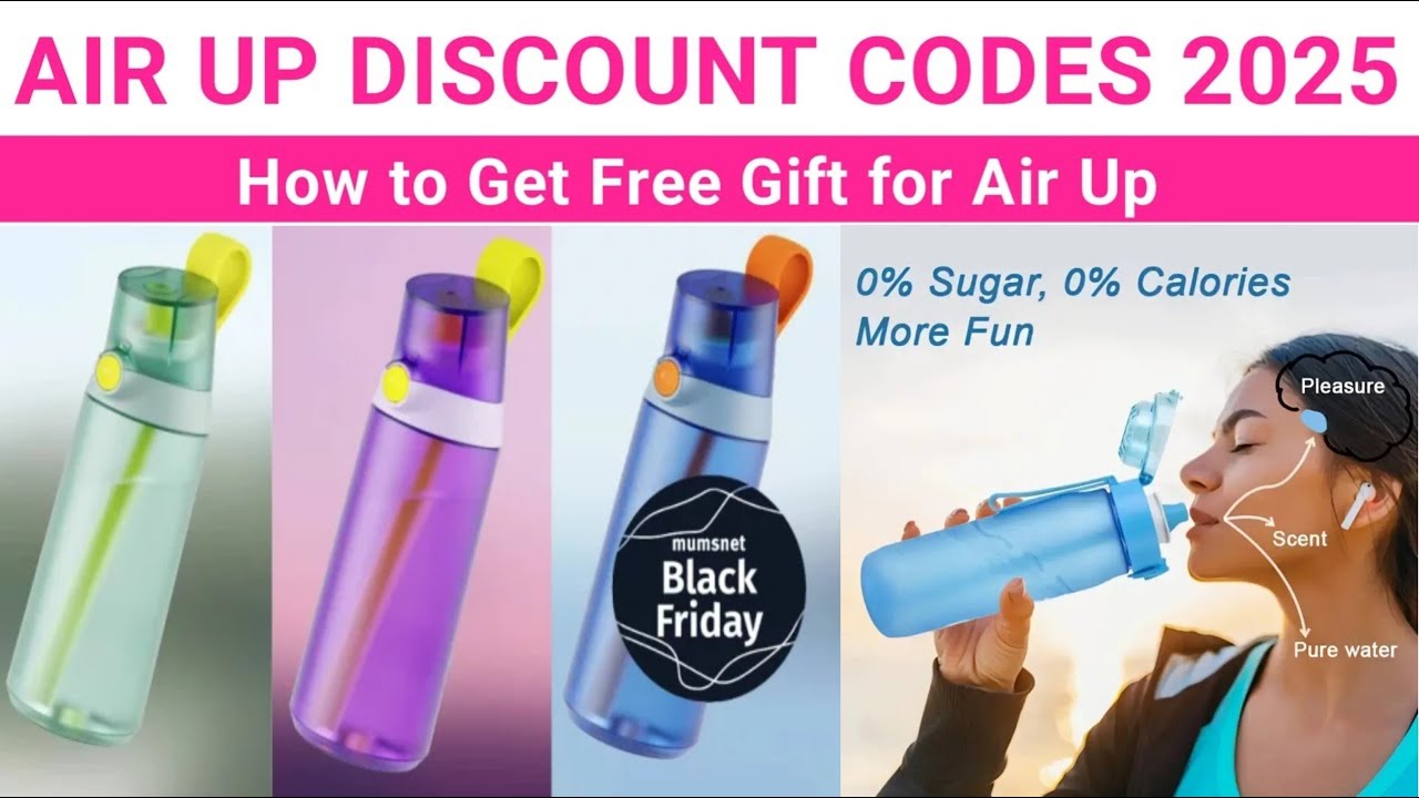 🔥 How to Get a FREE Bottle & Pods with Air Up Discount Code 2025!