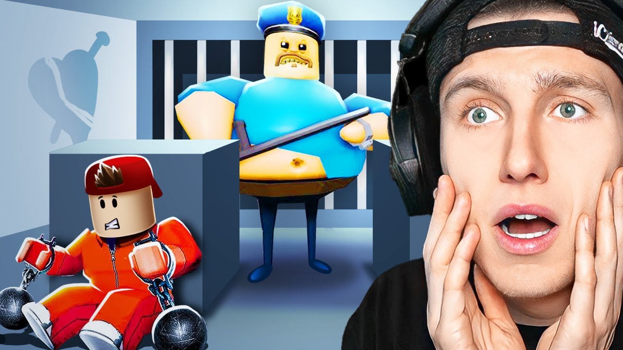 Ich FLIEHE aus dem GEFÄNGNIS in Roblox!