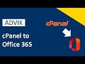 How to Import cPanel Email to Office 365 With Attachments | Advik Software