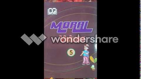 CLASS 5 MORAL VALUES :- INITIATIVES FOR GOOD CAUSE