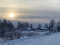 Жизнь в деревне! Привет с малой Родины! Лепёшки из каши! К нам пришли морозы!#деревенскаяжизнь