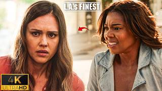L.a.s Finest - Sydney & Nancy Stop Fake Cop Kidnapping 4K Scene