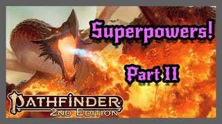 Deviant Feats Pump Up Your Characters or Create Superheroes! Pathfinder 2e.
Deviant Feats along with Aftermath Feats can COMPLETELY change your games! Come with me and Ill show you how to make super-powered monster characters!
Community Discord
http://discord.gg/ksxRACC8mb
Deviant Feats!
https://2e.aonprd.com/DeviantFeats.aspx
Get the book now! https://amzn.to/4iZMgCc
Scorpionfolk Ancestry
https://www.pathfinderinfinite.com/m/product/479381
Remaster Character Sheet (Fillable PDF) by JamesKBoots
https://drive.google.com/file/d/14ScGIBqYICBNBH7rKITWuAG56CEmKJ3q/view?usp=sharing
All rules information can be found FREE on Archives of Nethys: https://2e.aonprd.com/PlayersGuide.aspx
Or you can purchase the Remaster Player Core! https://amzn.to/3MvYfsG
If you want to help support this channel and our work consider checking out our Patreon where we have a ton of 5e supplements, videos about how to take your DMing to the next level and higher levels get 1on1 time with me and monthly handmade dice shipments!
https://www.patreon.com/WisdomCheck
Check out our website where we have discussions of Pathfinder 2, beginner-friendly builds and physical Wisdom Check products
https://www.wisdomcheckcreations.com/
Wanna say thanks? Buy me a Coffee:
https://ko-fi.com/wisdomcheck
Chapters
00:00 Intro
01:52 Deviant Abilities Begin
09:00 Deviant Ability Creation
12:09 Backlash
15:02 Awakened Powers
15:32 Quirks
16:54 Classifications of Deviant Feats
20:30 Using These Feats
20:51 Character Sheet and Notes For Feat Use
22:08 Outro
Our main social media contact information:
https://www.etsy.com/shop/WisdomCheckCreations
Youtube - https://www.youtube.com/channel/UC2eiYVv9_hpgcB64VJbbffQ
Twitter - https://twitter.com/WisdomCheckVids
Instagram - https://www.instagram.com/wisdomcheckvideos/
TikTok - https://www.tiktok.com/@wisdomcheckvids Deviant Feats Pump Up Your Characters or Create Superheroes! Pathfinder 2e.