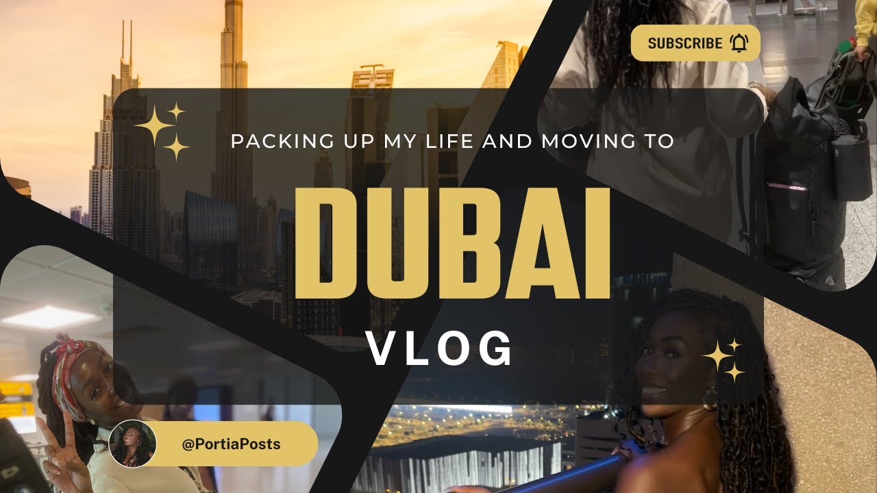 Packing up my life and moving to Dubai - Vlog