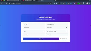 Đồ án 2025 - Website quản lý phòng gym php laravel - P4 - Đăng ký đăng nhập - 123code.net