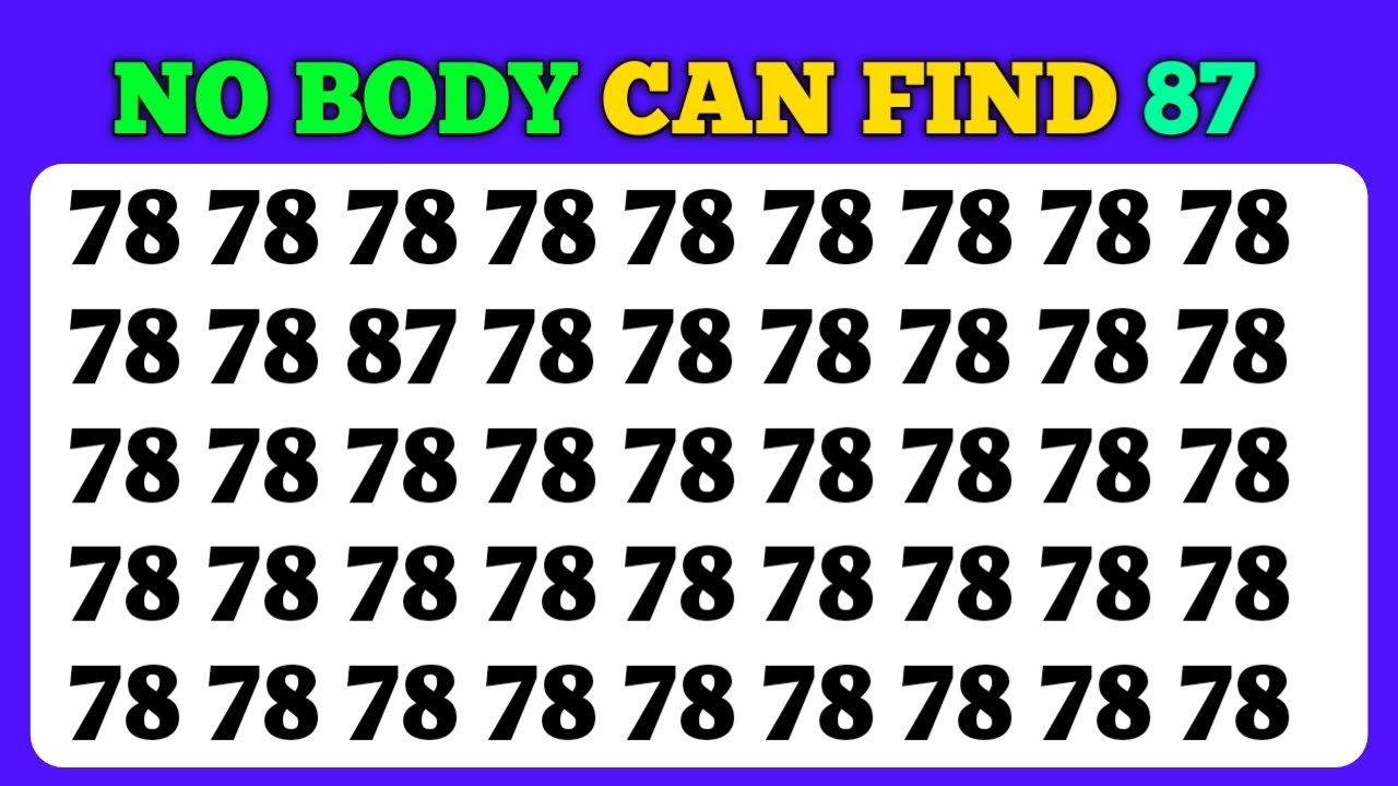 Find The Odd One Out Number And Latter |😱 Edition Test Your Observation Skills Mega Challenge💪