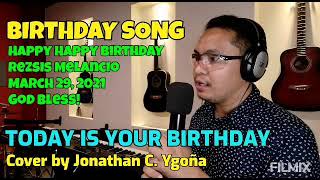 TODAY IS YOUR BIRTHDAY Cover by Jonathan C. Ygoña