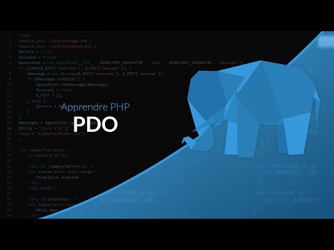 Apprendre le PHP : Chapitre 31, PDO