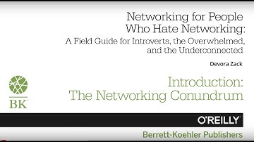 Intro to "Networking for People Who Hate Networking" course with Devora Zack
