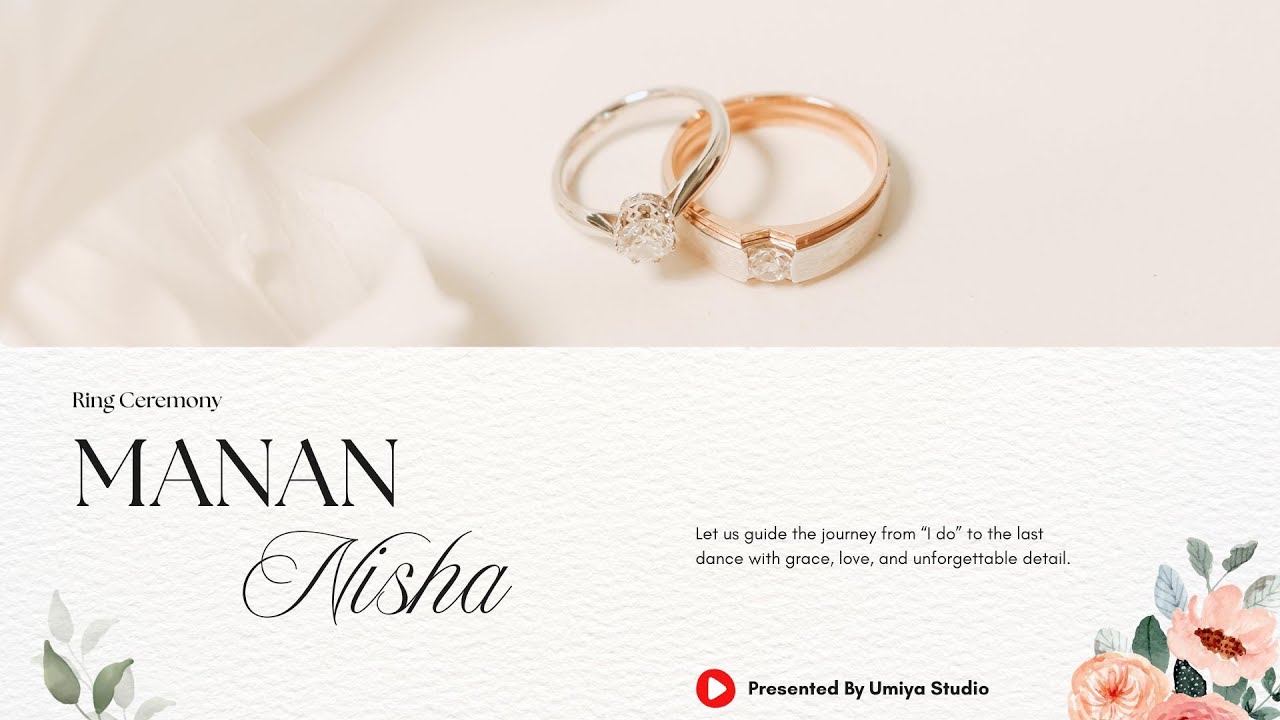 Manan Rind MANAN // NISHA II RING CEREMONY II 19 JAN 2026 II - YouTube