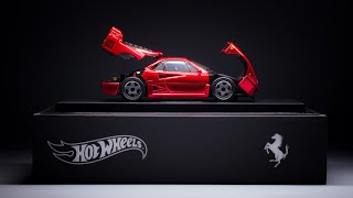 Hot Wheels RLC Ferrari F40 w/ Designers Ron Wong & Andrés Andrieu