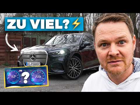 Mercedes GLC EQ 400 Autobahn-Test – Verbrauch bei 120-150 km/h!