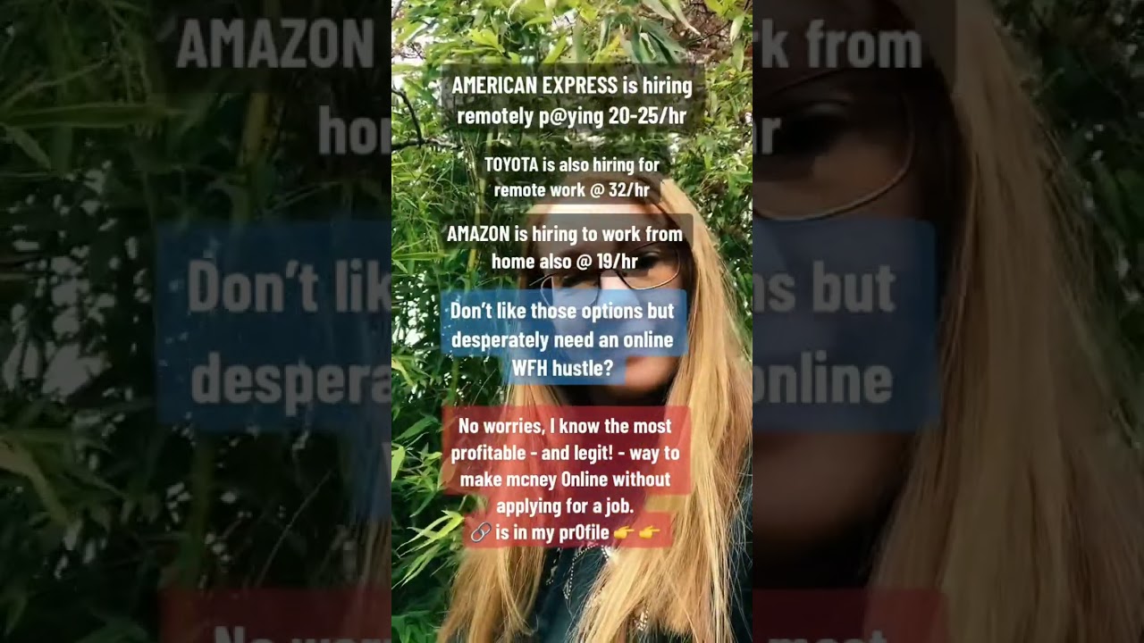 ‼️Work From Home Jobs Hiring Now‼️ 