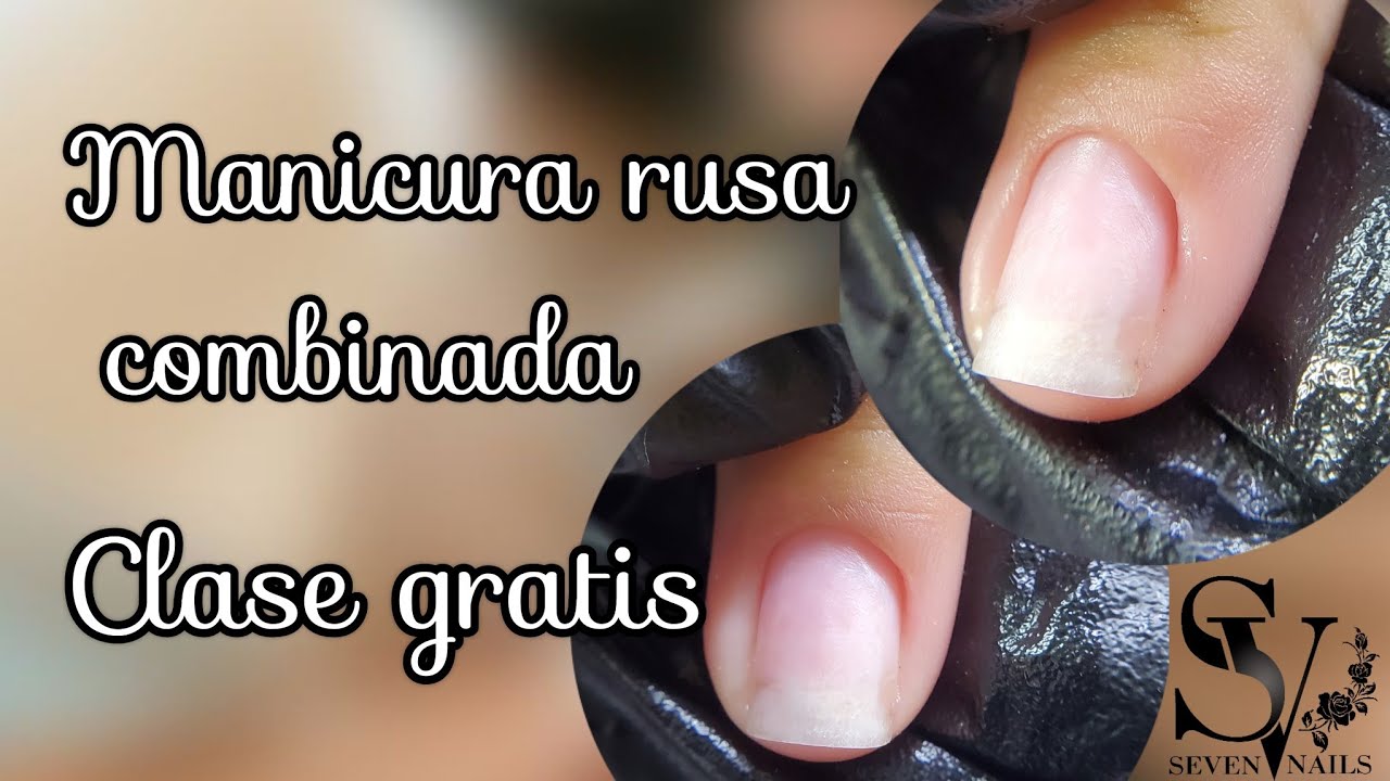 Manicura rusa combinada: la guía definitiva en una clase gratis. Parte I