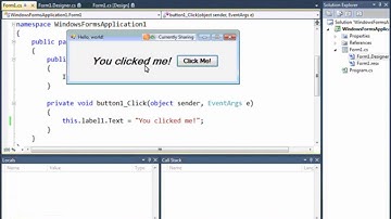 Visual C# 2010 Soup to Nuts (Part 2) Visual C# Express