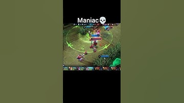 #MLBBCreator#MLBBALLSTAR #mobilelegends #mlbb #mlbbcreatorcamp #shorts #maniac