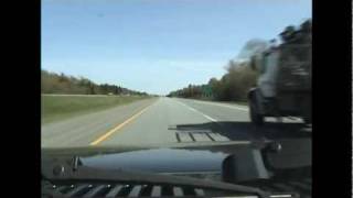 Driving Highway 118 Southbound, Nova Scotia