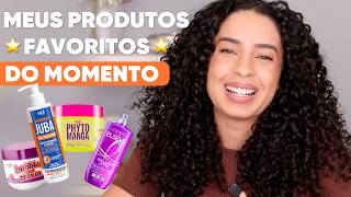 Os Meus Top Produtos Favoritos Do Momento Pra Cabelo Cacheado Juliana Louise