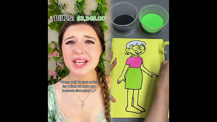 The amount of money you owe appears above your head…#viral