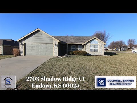 2703 Shadow Ridge Ct, Eudora, KS home video tour