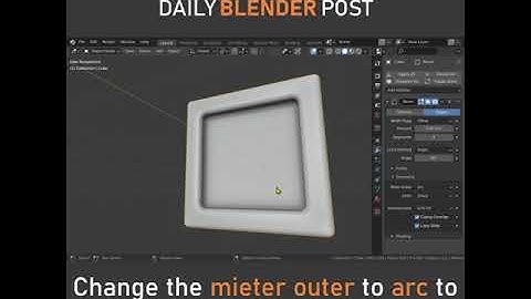 How to Improve Bevel Corners in Blender