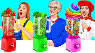 Tantangan Masakanku vs Nenek | Peretasan Memasak Sederhana oleh Trend DO Challenge