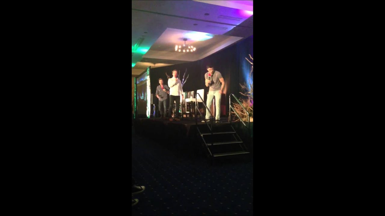 Supernatural VanCon - Richard, Rob, Matt panel