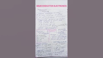 SEMICONDUCTOR ELECTRONICS FORMULA #shorts